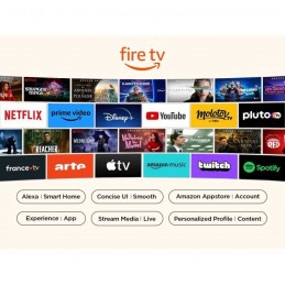 TCL 32SF540 TV LED 32'' (80cm) FHD - TV connecté FIRE TV - HDR - 2x HDMI - vue FIRE TV