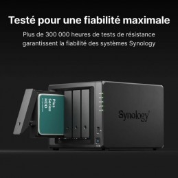 SYNOLOGY 6To HDD 3.5'' 5400rpm SATA3 6Gbs 256Mo cache (HAT3300-6T) - vue fiabilité