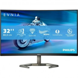 PHILIPS Evnia 32M1C5500VL Ecran PC 32'' QHD Gaming incurvé - VA - 1ms - 165Hz - 2x HDMI, 1x DP - vue caractéristiques