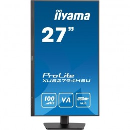 IIYAMA XUB2794HSU-B6 Ecran PC 27'' FHD VA - 1ms - 100Hz - HDMI, DP - vue mode portrait