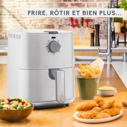 MOULINEX EZ130A20 Easy Fry Essential Friteuse Air Fryer sans huile 3.5L - 1430W - vue rotir