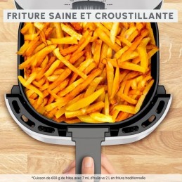 MOULINEX EZ130A20 Easy Fry Essential Friteuse Air Fryer sans huile 3.5L - 1430W - vue frites croustillantes