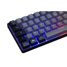 THE G-LAB KEYZ HYDRO GRB Clavier Gaming Membrane 60% touches Gris et Noir -  AZERTY - vue zoom