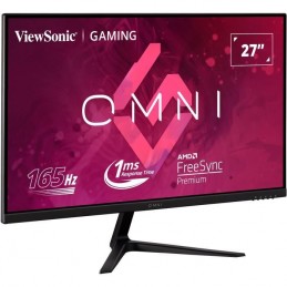 VIEWSONIC VX2718-P-MHD Ecran PC 27'' FHD Gamer -Dalle VA - 1ms - 165Hz - HDMI, DisplayPort - vue de 3/4