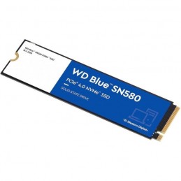 WESTERN DIGITAL 1To SSD WD Blue SN580 NVMe PCIe Gen4 (WDS100T3B0E) - vue de trois quart