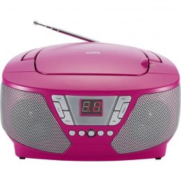 BIGBEN INTERACTIVE CD60RSSTICK Rose Lecteur Radio CD Portable - vue de face