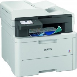 BROTHER DCP-L3560CDW Imprimante multifonction 3 en 1 LED couleur Recto-verso - USB, Lan, WiFi - vue de 3/4