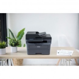 BROTHER DCP-L2660DW laser monochrome Imprimante multifonction 3-en-1 - LAN, USB, WiFi - vue en situation