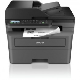 BROTHER MFC-L2800DW Imprimante multifonction 4-en-1 laser monochrome Recto-verso - USB, LAN, Wifi - vue de face