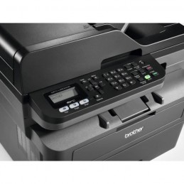 BROTHER MFC-L2800DW Imprimante multifonction 4-en-1 laser monochrome Recto-verso - USB, LAN, Wifi - vue zoom commandes