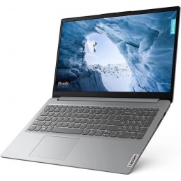 Lenovo IdeaPad 1 15IGL7 PC Portable 15.6'' FHD - Silver N5030 - 4Go RAM - 128Go SSD - W11 - vue à plat