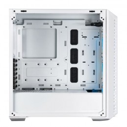 COOLER MASTER MasterBox MB520 ARGB Blanc Boitier PC Façade Mesh - 3x 120mm - vue de profil