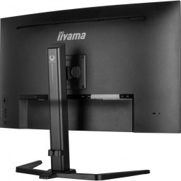IIYAMA G-Master Red Eagle GCB3280QSU-B1 Ecran PC 32'' WQHD Gamer - 0.4ms - 165Hz - HDMI, DP - FreeSync - vue de dos trois quart