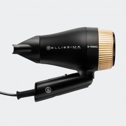 BELLISSIMA B-Travel Sèche-cheveux 1400W - Voyage Compact - Poignée Pliante - vue mode plié