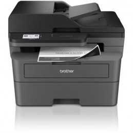 BROTHER MFC-L2860DWE Imprimante laser monochrome multifonction - LAN, WiFi, USB - vue en sortie d'impression