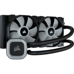 CORSAIR H100 RGB AIO Watercooling Radiateur 240mm (CW-9060053-WW) - vue OFF