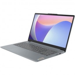 LENOVO Ultrathin 15 82XB006UFR PC Portable 15'' FHD 250N - Core i3-N305 - RAM 8Go - SSD 512Go - Sans OS - AZERTY - vue de 3/4 D