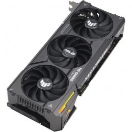 ASUS TUF-RTX4070-O12G-GAMING Carte Graphique NVDIA - vue de trois quart dessus