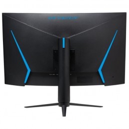 MEDION MD22093 Ecran PC 32'' FHD Gamer incurvé - Dalle VA - 1ms - 165Hz - HDMI, DP - Freesync - vue de dos