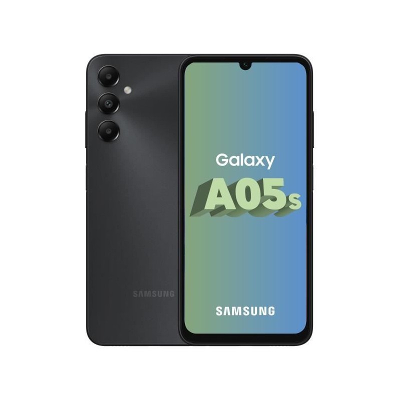 SAMSUNG Galaxy A05s Noir Smartphone 4G 6.7'' - 4Go - 64Go - Android 13