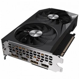 GIGABYTE RTX 3060 Ti WINDFORCE OC 8G Carte graphique NVIDIA 8Go GDDR6 - vue connecteurs