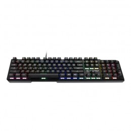 MSI VIGOR GK41 Noir Clavier gamer mécanique filaire AZERTY - vue de face