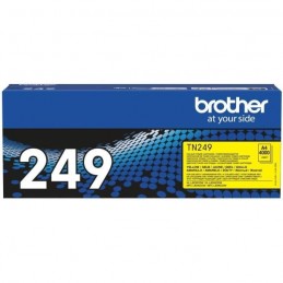 BROTHER TN-249Y Jaune Toner Laser XL (4000 pages) pour HL-L8230, HL-L8240, MFC-L8340, MFC-L8390 - vue emballage