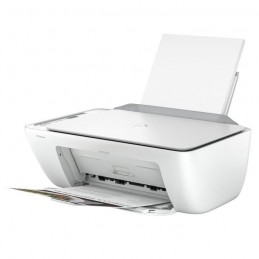 HP DeskJet 2810e Imprimante tout-en-un Jet d'encre couleur multifonction - 3 mois d'Instant ink inclus - vue de trois quart