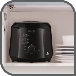 TEFAL FF230831 PRINCIPIO Noir Friteuse électrique compacte 1.2L - 1000W - vue rangement