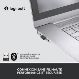 LOGITECH LIFT for Business Graphite Souris Sans Fil Ergonomique Verticale (910-006494) - vue dongle