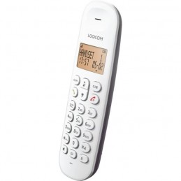 LOGICOM ILOA 150 SOLO Aubergine Téléphone fixe sans fil DECT - Sans répondeur - vue combiné