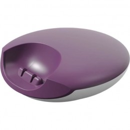 LOGICOM ILOA 150 SOLO Aubergine Téléphone fixe sans fil DECT - Sans répondeur - vue zoom socle