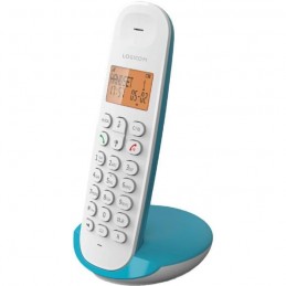 LOGICOM ILOA 150 SOLO Turquoise Téléphone fixe sans fil DECT - Sans répondeur