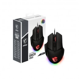 MSI CLUTCH GM20 ELITE Noir Souris gamer filaire - vue emballage