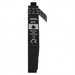 CR-604XLBK COMPATIBLE EPSON 604XL NOIR NO-OEM CARTOUCHE JET D'ENCRE - vue noir