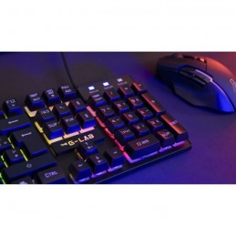 THE G-LAB KEYZ-CAESIUM/FR Clavier Gaming Membrane RGB AZERTY (KEYZ-CAESIUM/FR) - vue zoom