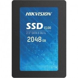HIKVISION E100 2To SSD 2.5'' 6Gbps SATA3 3D NAND 520MBs - 560MBs 960TB (HS-SSD-E100/2048G)