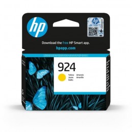 HP 924 Jaune Cartouche d'encre Authentique (4K0U5NE) pour OfficeJet Pro 8120, 8310