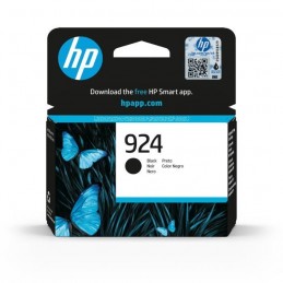 HP 924 Noir Cartouche d'encre Authentique (4K0U6NE) pour OfficeJet Pro 8120, 8310