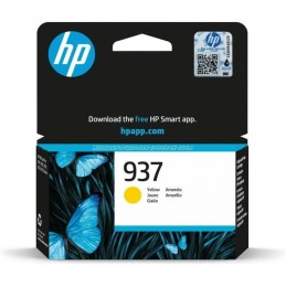 HP 937 Cartouche Encre Jaune Authentique (4S6W4NE) pour OfficeJet Pro 9110, 9120, 9130, 9720, 9730