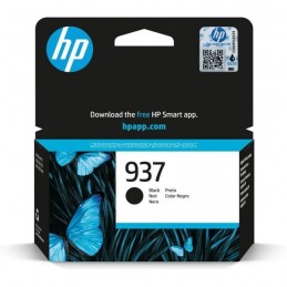 HP 937 Cartouche Encre Noir Authentique (4S6W5NE) pour OfficeJet Pro 9110, 9120, 9130, 9720, 9730
