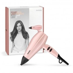 BABYLISS 5337PRE Sèche-cheveux Rose Blush 2200 Design - 2200W - Léger - vue de trois quart