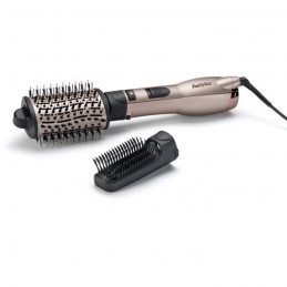 BABYLISS AS90PE Brosse soufflante Smooth Volume 1000 - Pour apporter du volume - vue de trois quart