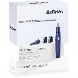 BABYLISS P1311E Personnal Groomer Tondeuse nez-oreilles et sourcils 5 en 1 - vue emballage