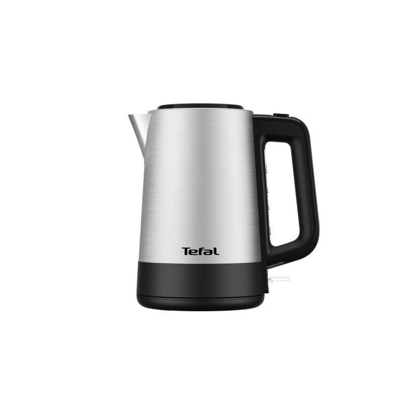 TEFAL Equinox BI520D10 Bouilloire électrique sans fil inox 1.7L - 2200W - Base pivotante 360°