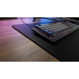 CORSAIR K70 CORE RGB Gris Clavier gaming mécanique AZERTY (CH-910991E-FR) - vue de profil