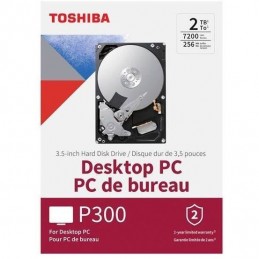 TOSHIBA P300 2To HDD 3.5'' 7200rpm SATA3 6Gbs 256Mo Cache (HDWD320EZSTA) Boite retail