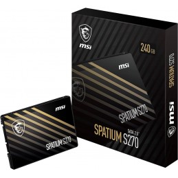 MSI SPATIUM S270 240Go SSD 2.5'' SATA3 7mm (S78-440N070-P83)