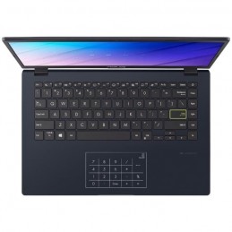 ASUS VivoBook 14 E410 PC Portable 14'' FHD - Celeron N4020 - RAM 4Go - 128Go - W11 + Pochette + Souris - vue de dessus