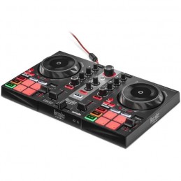 HERCULES DJ CONTROL INPULSE 200 MK2 - Contrôleur DJ idéal pour apprendre a mixer - Logiciels et tutoriels inclus - vue A